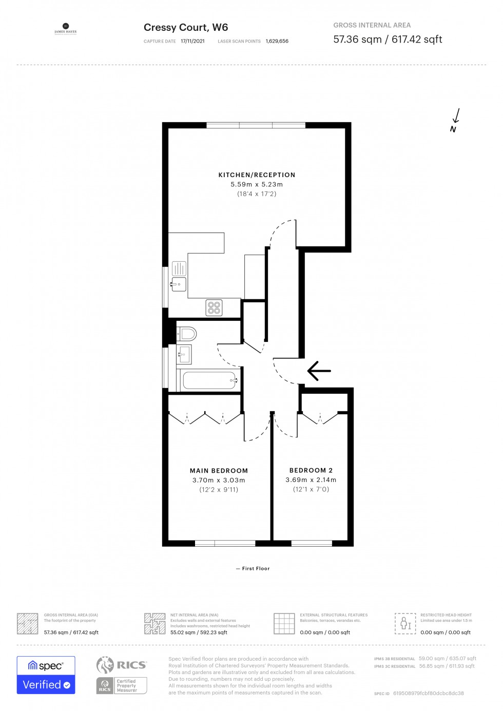 Floorplan for London