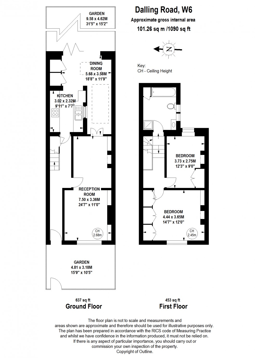 Floorplan for London