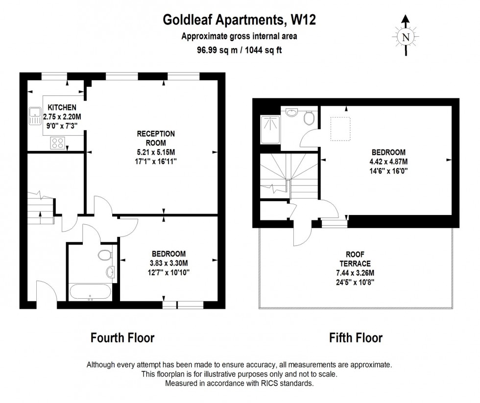 Floorplan for Goldhawk Road, 122-124 Goldhawk Road, London